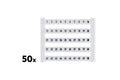 Terminal Block Lables 1-50