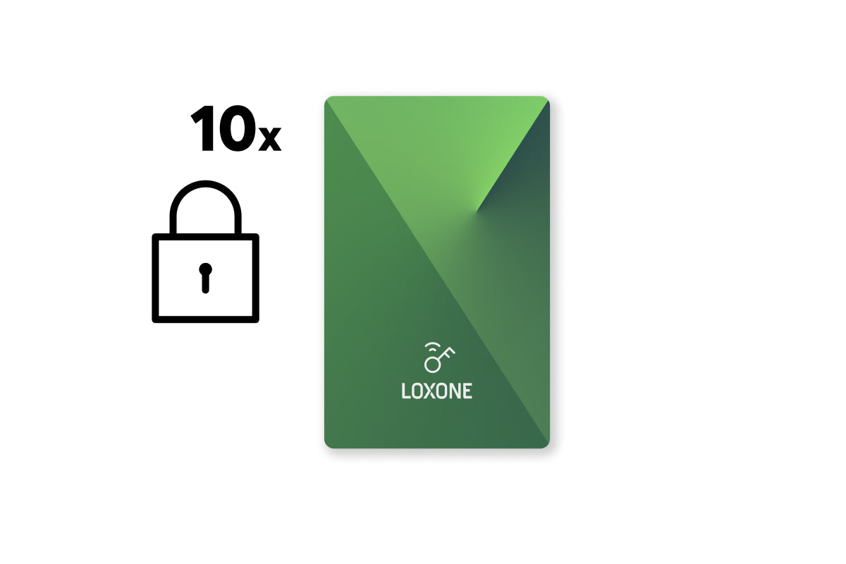 Encrypted NFC Smart Cards Set - 10 pieces