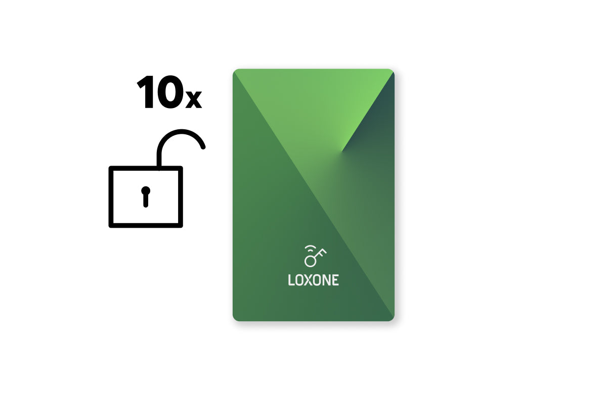 Unencrypted NFC Smart Cards Set - 10 pieces